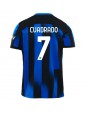 Inter Milan Juan Cuadrado #7 Domácí Dres 2023-24 Krátký Rukáv